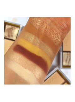 Technic Panoffee Pressed Eyeshadow Palette, 6 Colors, 10.5g  - Image 2