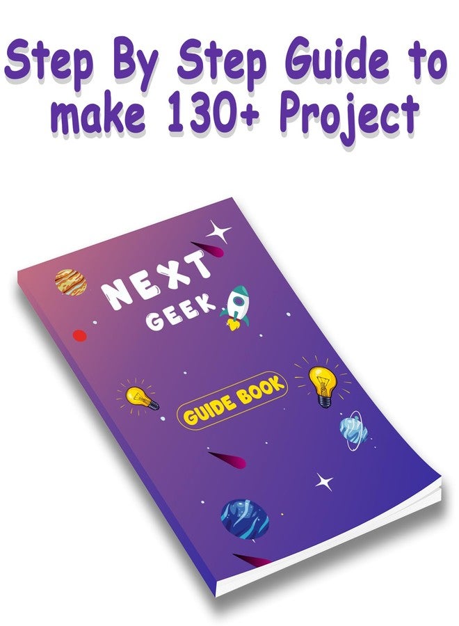 NEXT GEEK مجموعة أدوات تعليمية للأطفال من نيكست جيك، تتضمن محرك تيار مستمر، مشروع تعليمي علمي، هدية رائعة للأولاد والبنات. - Image 2