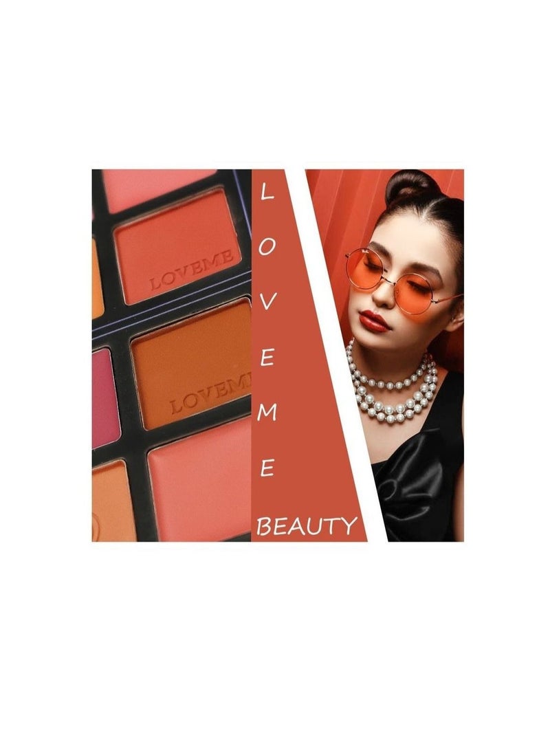 LOVE ME Love Me Palette Set 25 Shades 3 Cream Contour 3 Contour powder 4 Blusher Powder 4 Cream Blusher 2 Eyebrow gel 5 Highlighter - Image 3