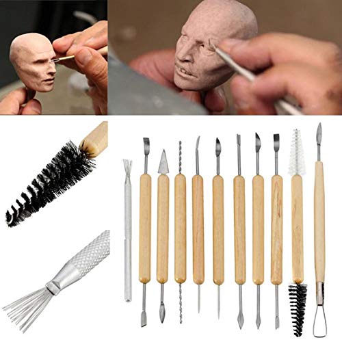 Oytra Clay Modelling Jewelry Making Sculpting Pottery Tools Combo Multicolour - Image 2
