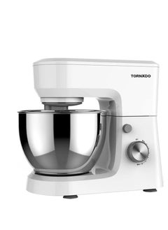 TORNADO Kitchen Machine 600W, 4 Liter Stainless Bowl, White SM-600T 