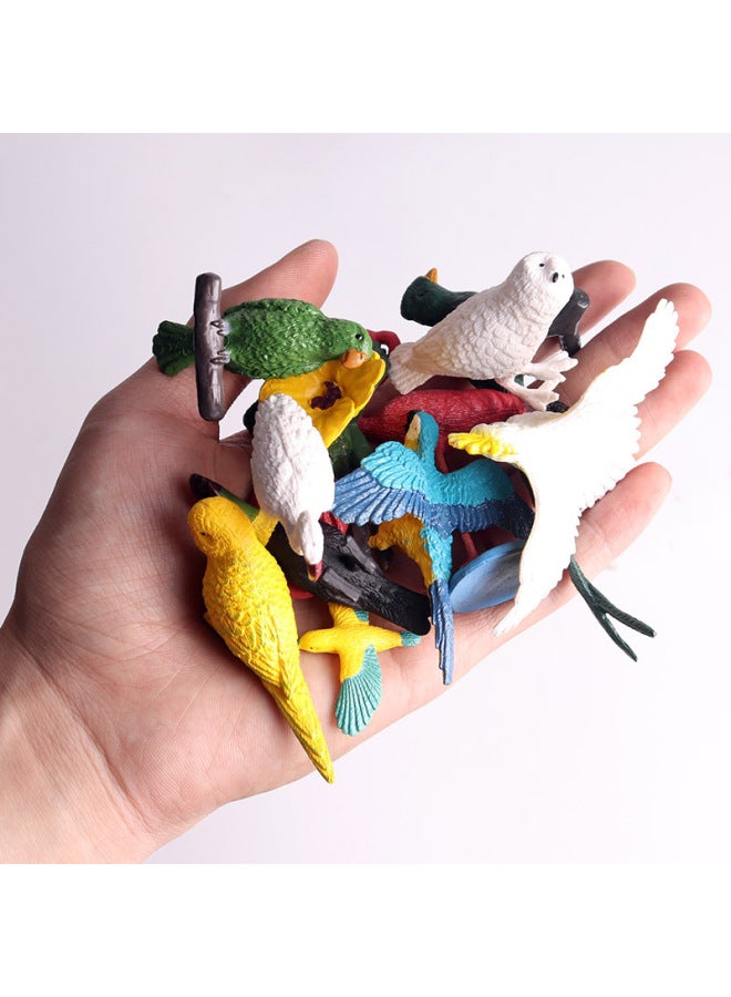 Wild Animal Toy Model Kids Mini Simulation Small Animal Poultry Tiger Lion Giraffe Shark Insect-Color:Zz Deep Sea Fish 6 Sets + Dt Shark 6 Sets  - Image 5