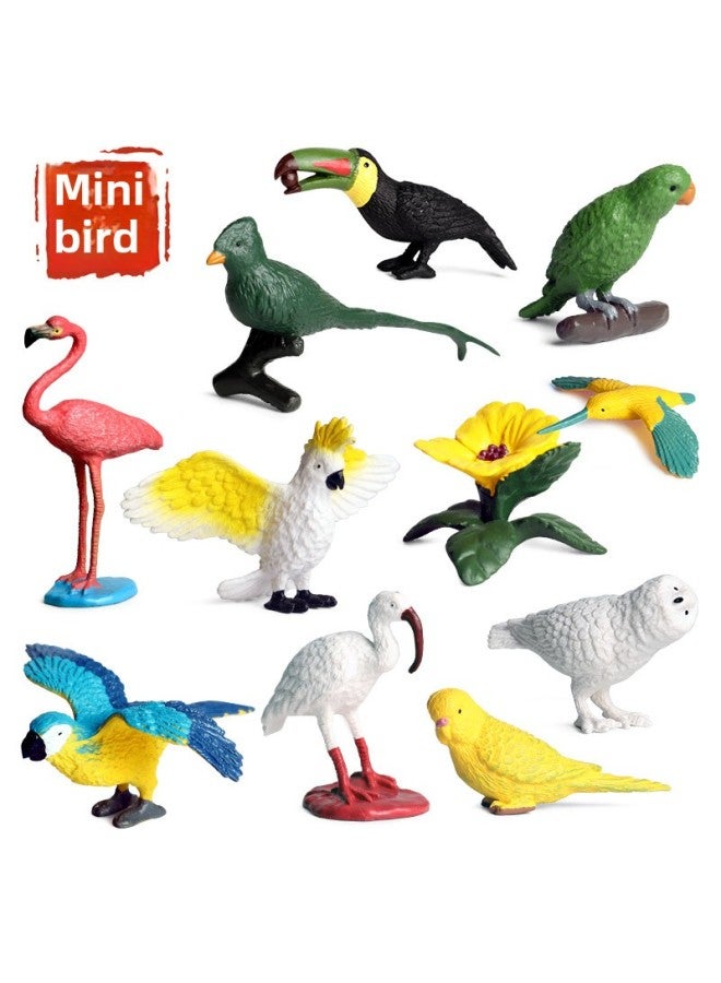 Wild Animal Toy Model Kids Mini Simulation Small Animal Poultry Tiger Lion Giraffe Shark Insect-Color:Zz Deep Sea Fish 6 Sets + Dt Shark 6 Sets  - Image 3