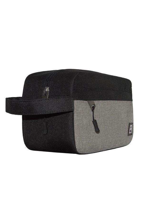 Avalanche Dopp Kit/Toiletry Bag (Black/Gray) - Image 2