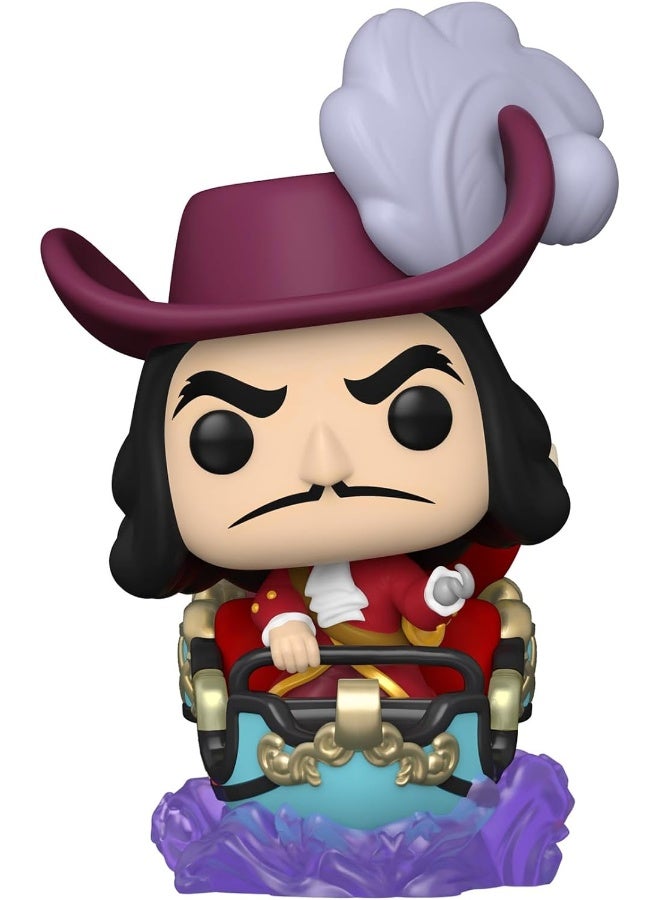 Funko Pop! Ride: WDW50- Captain Hook on Peter Pan Flight - Disney World 50th Anniversary - Collectable Vinyl Figure - Image 2