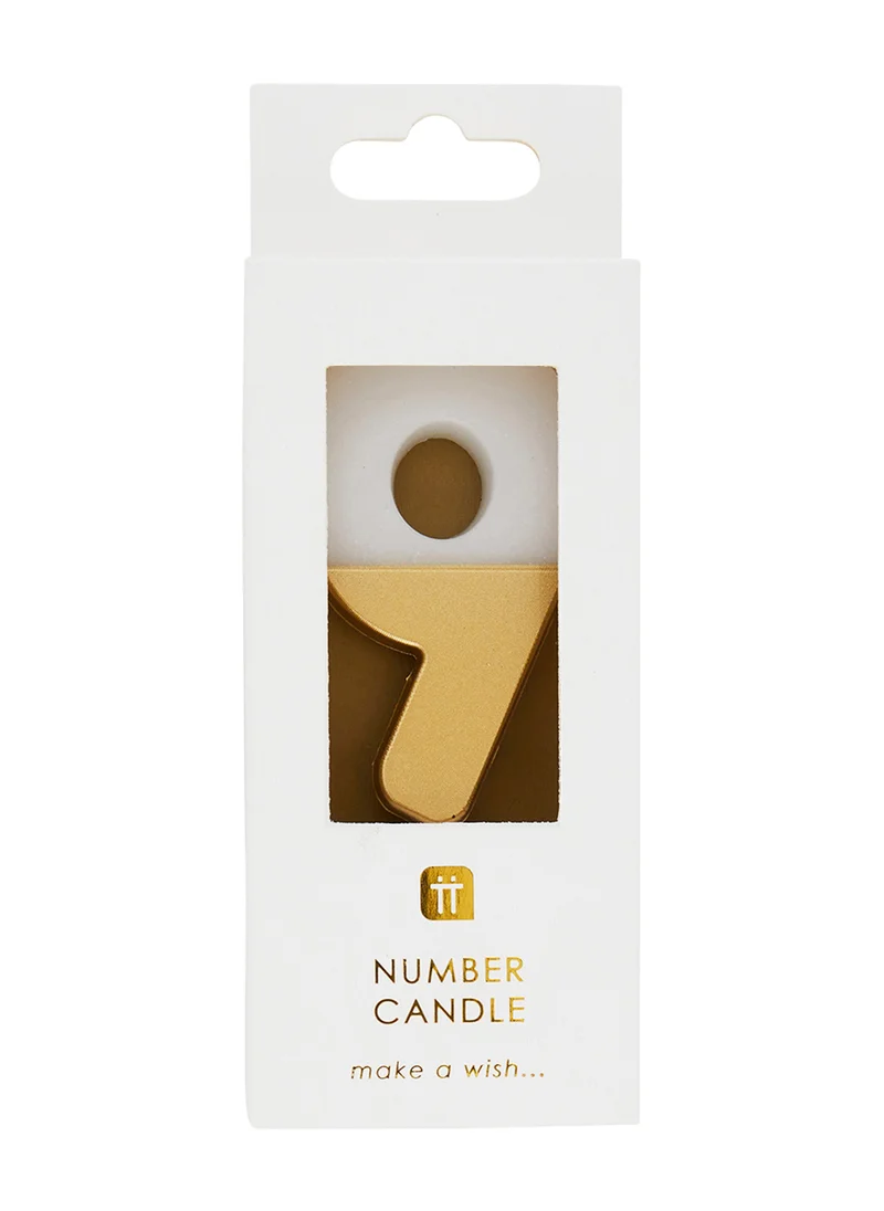 Talking Tables Talking Tables 9 Number Birthday Candles, Gold Candle for Cake Decoration, Candle for Birthday Cake Topper, Anniversary Cake Number Candle. Candles stick for special occasions such as birthdays and Anniversaries.