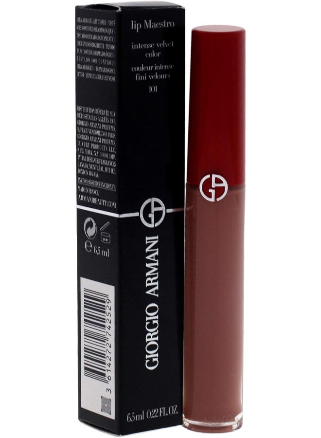 GIORGIO ARMANI غورجيو أرماني ليب ماسترو جلوس - # 101 (غرانيت) 6.5مل/0.22أونصة - Image 3