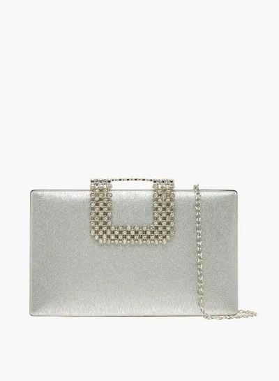 Flora Bella By Shoexpress Women's Embellished Clutch with Chain Strap