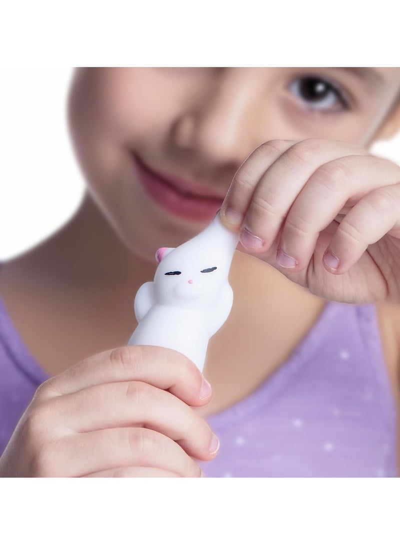RATSAW Squeeze Toys 2 Pcs Squishy Cat  Soft Silicone Kawaii Kitties Top Stress Relief Toy 2025 Unique Squishies Sensory Toys Funny Novelty Things Suitable for Adults Kids - Image 5