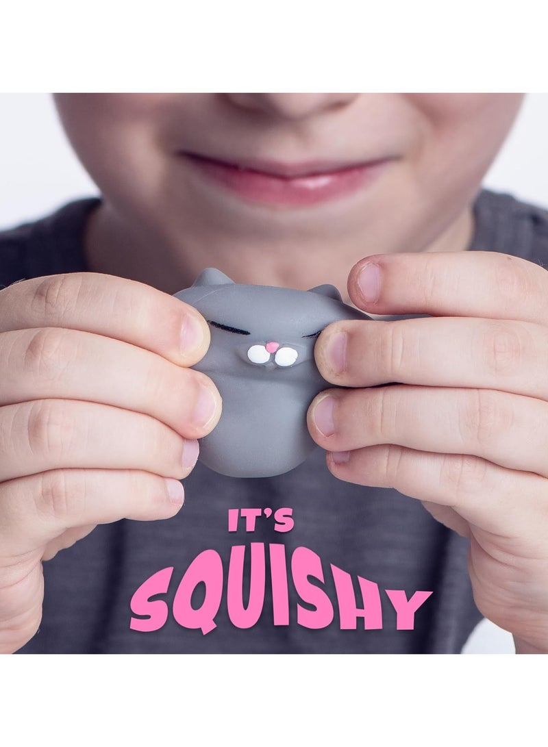 RATSAW Squeeze Toys 2 Pcs Squishy Cat  Soft Silicone Kawaii Kitties Top Stress Relief Toy 2025 Unique Squishies Sensory Toys Funny Novelty Things Suitable for Adults Kids - Image 3
