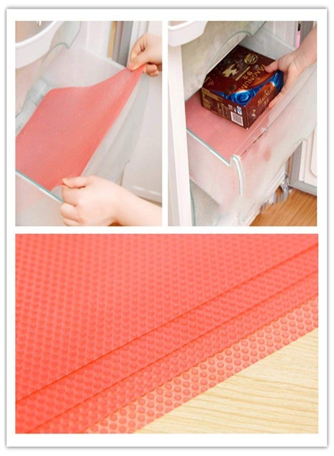 Matiko Shelf Liner Non Slip Cabinet Liners Non Slip Waterproof,Food-Grade EVA Material -45 X 30 CM - Kitchen Liners for Cabinets and Drawers,Kitchen Cabinet Liners for Shelves and Bathroom (Orange) - Image 2