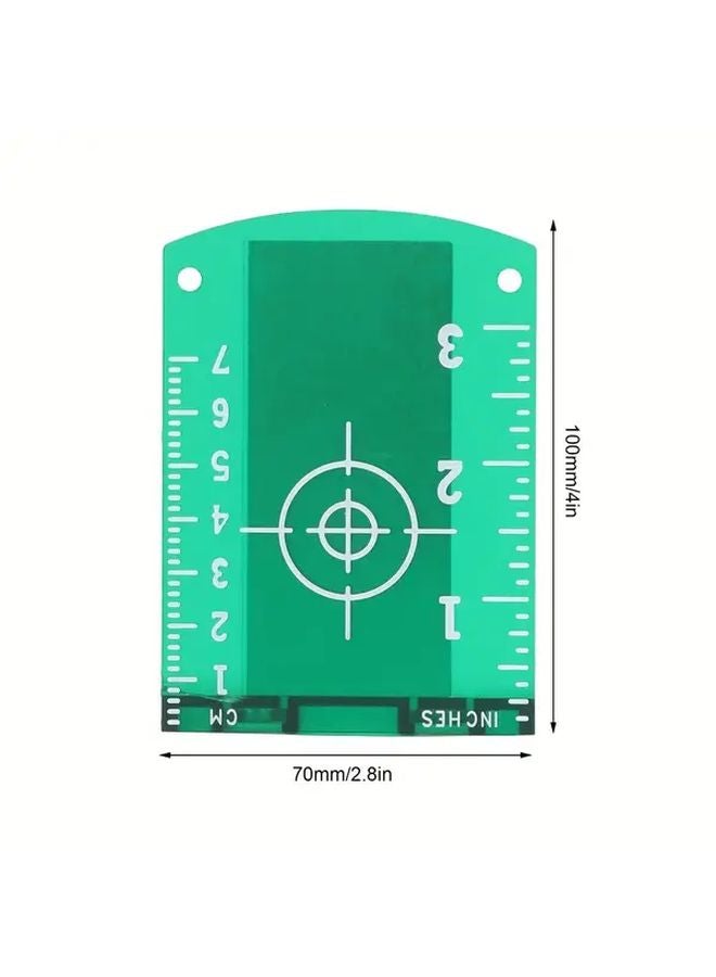 Red Magnetic Laser Target Plate For Green Beam Level Accessories - Image 3