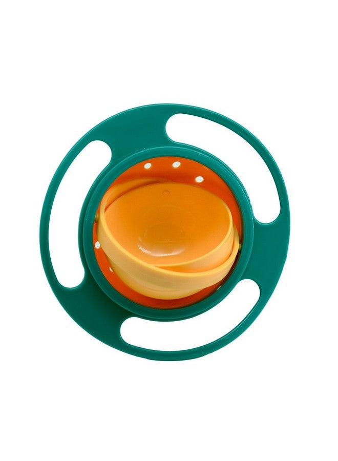 Ztl Gyro Bowl 360 Dgree Rotation Spill Resistant Gyroscopic Bowl With Lid - Image 1
