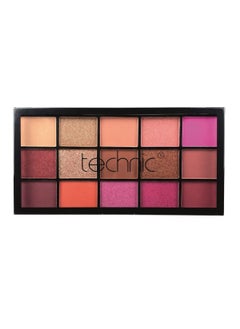 Technic Technic Pressed Pigment Eyeshadow Hot Love 15 Color  - Image 2