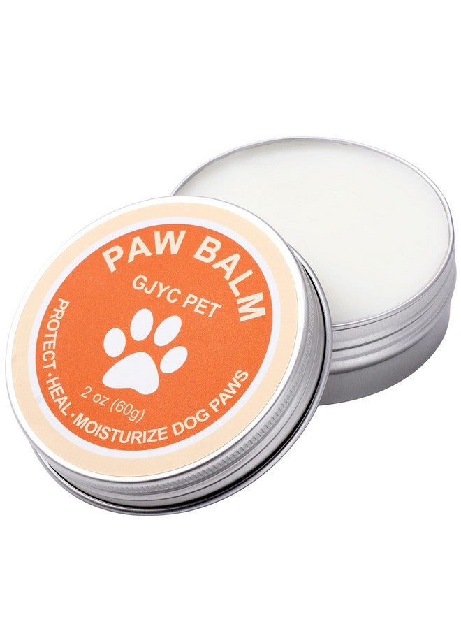 2 Oz (60G) Natural Dog Paw Balm  Organic Lickable Moisturizing Cream For Paws, Snout & Elbows | Heals Dry, Cracked Skin | Vitamin E & FoodGrade Ingredients