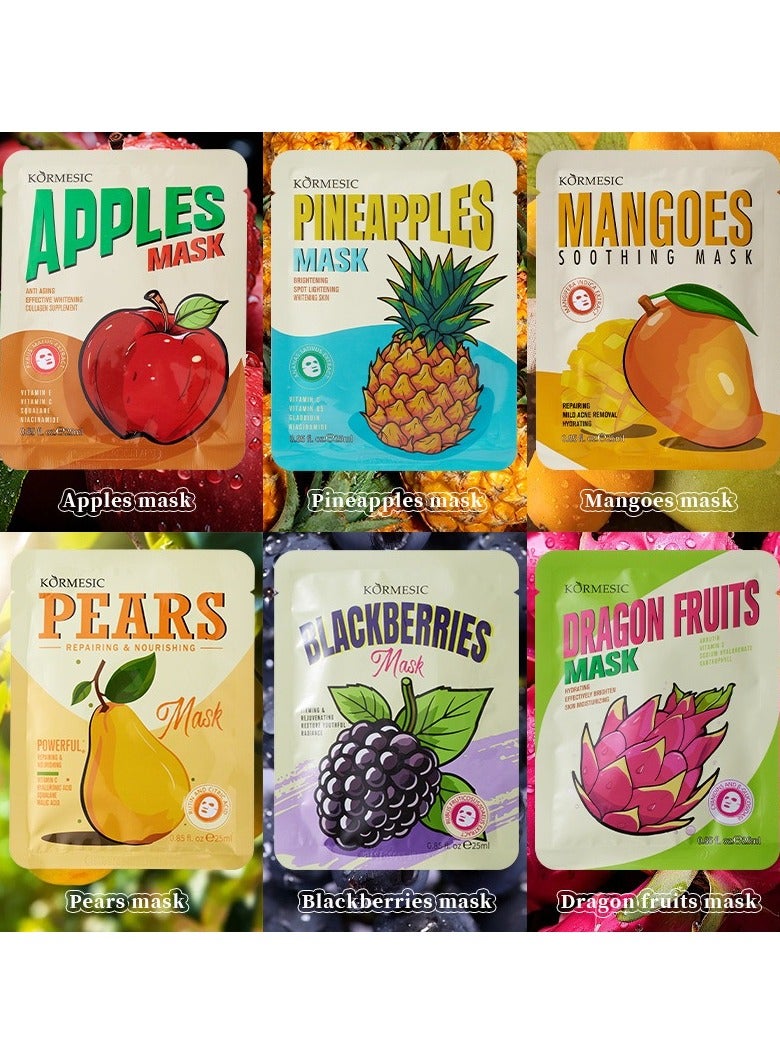 Kormesic بلاك بيري قناع مضاد للأكسدة 5pcs 25ml - Image 3