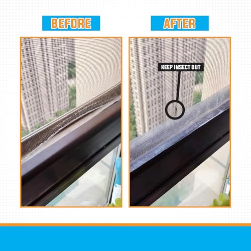 AIPL Mosquito Net Repair Tape | Strong Adhesive & Waterproof Screen Repair Kit | Window & Door Mesh Patch for Tears & Holes | 200cm x 5cm Roll (Pack of 1) - Image 3