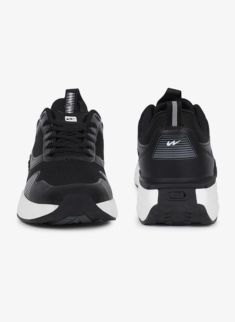كامبس Men Ballet Bubble Yoga Max Lace-Up Walking Shoes-Black