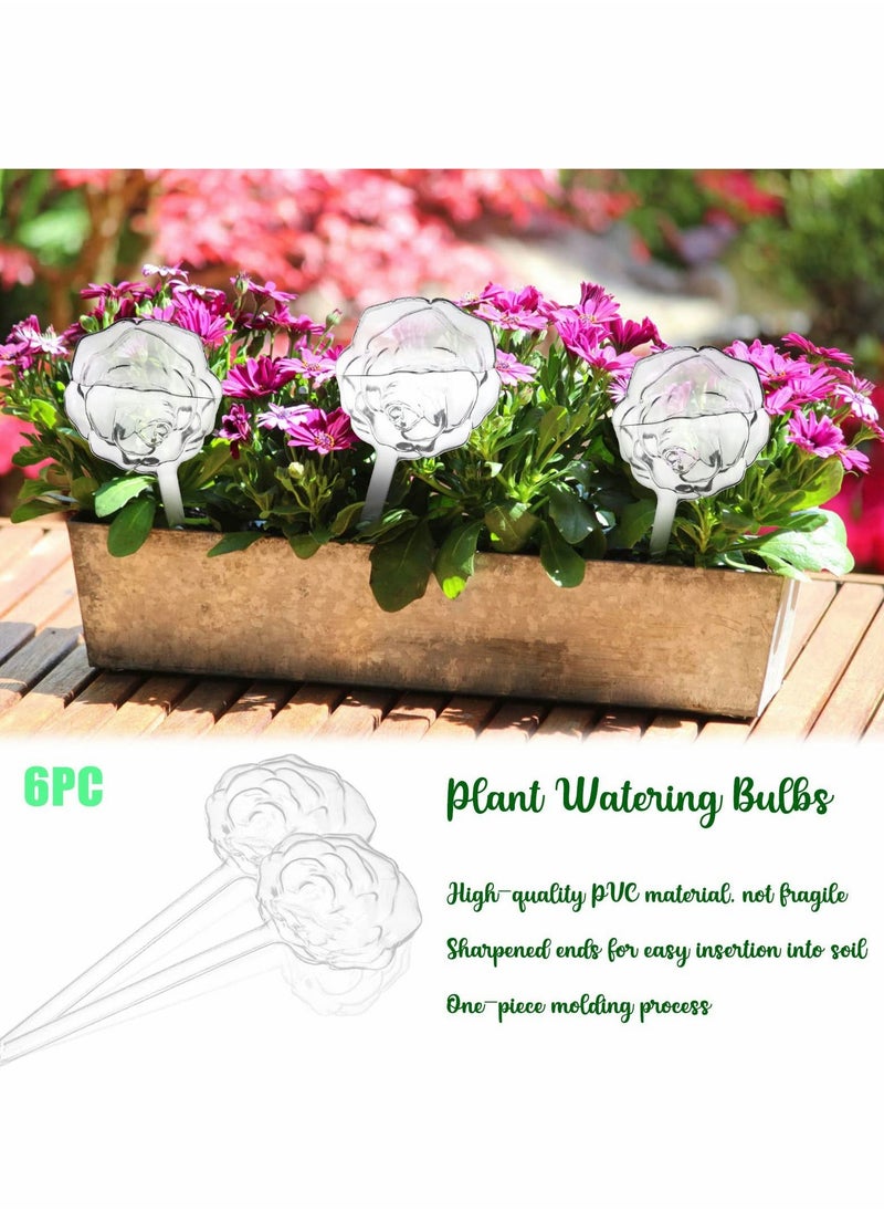 Plant Watering Globes, Large Self Globes Plastic PVC Bulbs Houseplants Indoor Plants Potted Rose-shaped (6 Piece ) - pzsku/ZD105AE585EC294CD3476Z/45/_/1668686105/098e6812-eb77-4da4-b78d-8528a1bf0565