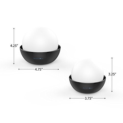 Bluestone Humidifiers, Set of 2 Stone Decorative Ceramic Natural Water Humidifier, Non-Electric Battery Free for Bedrooms, Great for Babies by Bluestone - Image 2