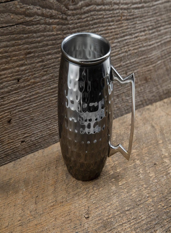 CAMBRIDGE Hammered Black Silversmiths Moscow Mule, Set of 2, 20 Ounce, 2 Count (Pack of 1) - Image 5