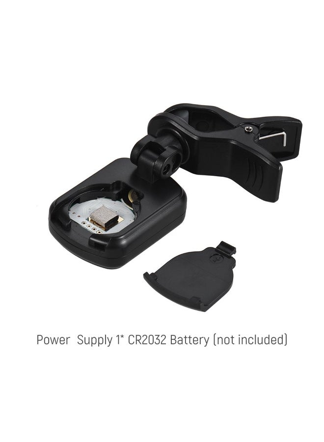 Aroma AROMA AT-01A Rotatable Clip-on Tuner LCD Display for Chromatic Guitar Bass Ukulele Violin - Image 5