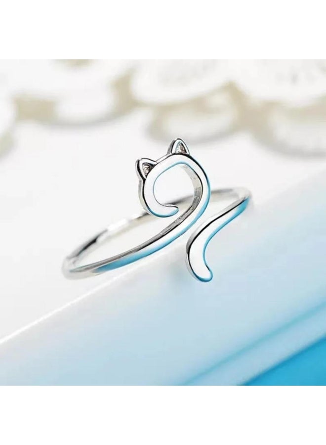 Generic Adjustable Knitting Crochet Ring, Open Guide Yarn Guide Crochet Tension Ring for Faster Knitting, Women's Knitting 
