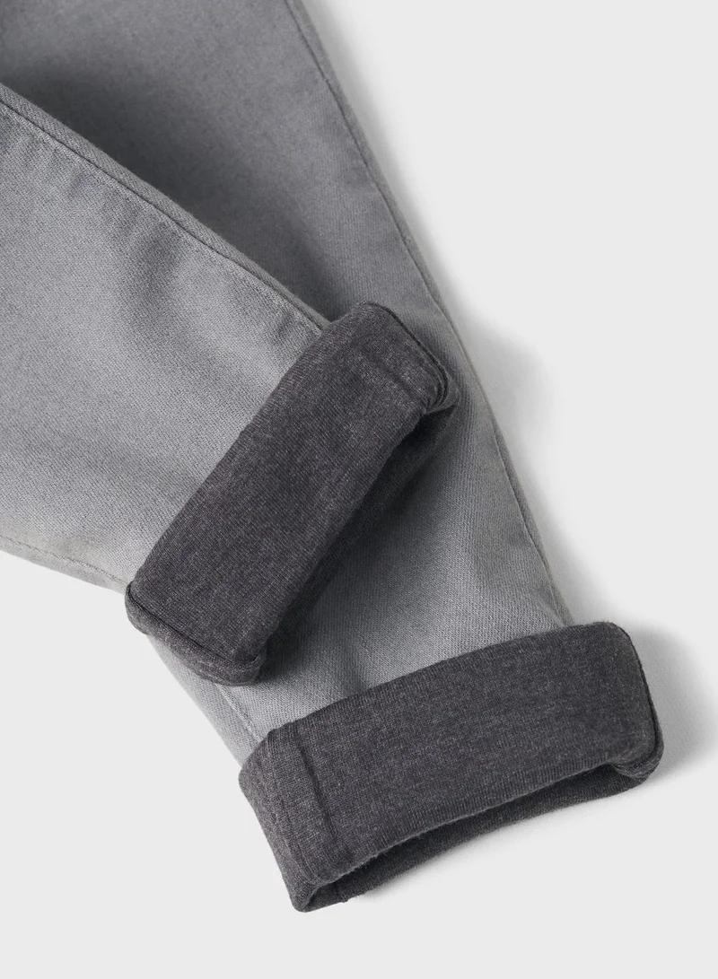 MANGO Infant Drawstring Slim Fit Jeans