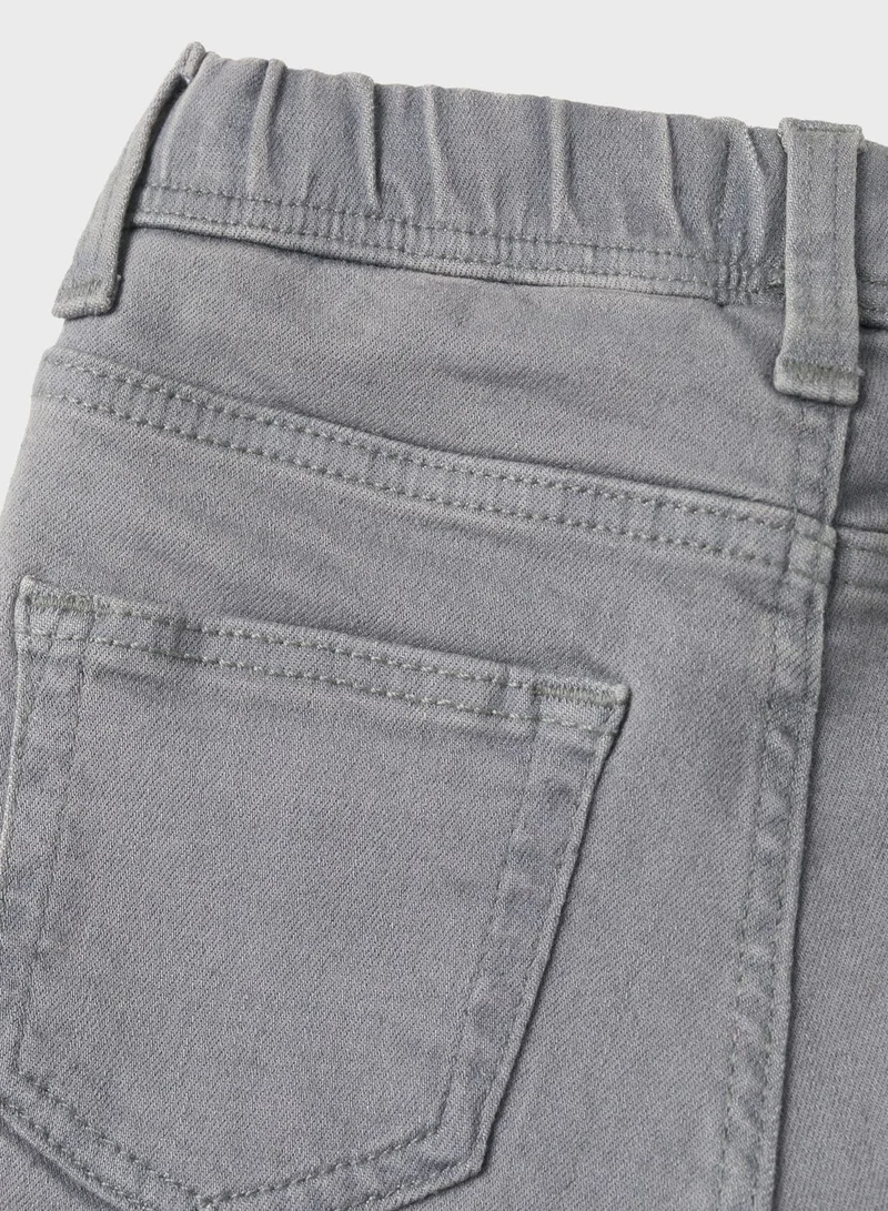 MANGO Infant Drawstring Slim Fit Jeans