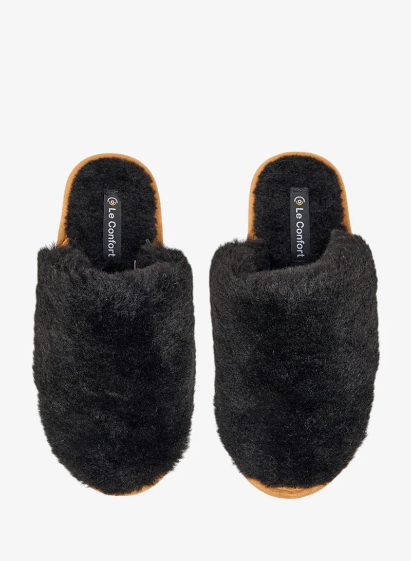 لو كونفورت نعال غرفة نوم بنسيج فرو صناعي