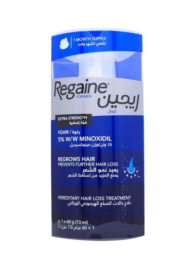 Regaine رغوة إعادة نمو شعر الرجال 5%