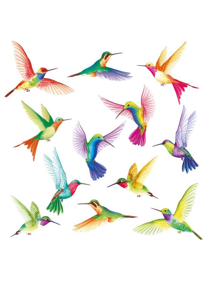 DECOWALL DS-8060 Tropical Flowers and Hummingbirds Wall Decals Stickers Room Bedroom Living décor Art Bird murals Removable Leaf Tree Vinyl Nursery Stick Window Home Peel DIY Kids Flying Decorations - pzsku/ZD10621D79765BA0E6FABZ/45/_/1737031320/b8a27abb-77d9-4693-813e-014a2e16843f