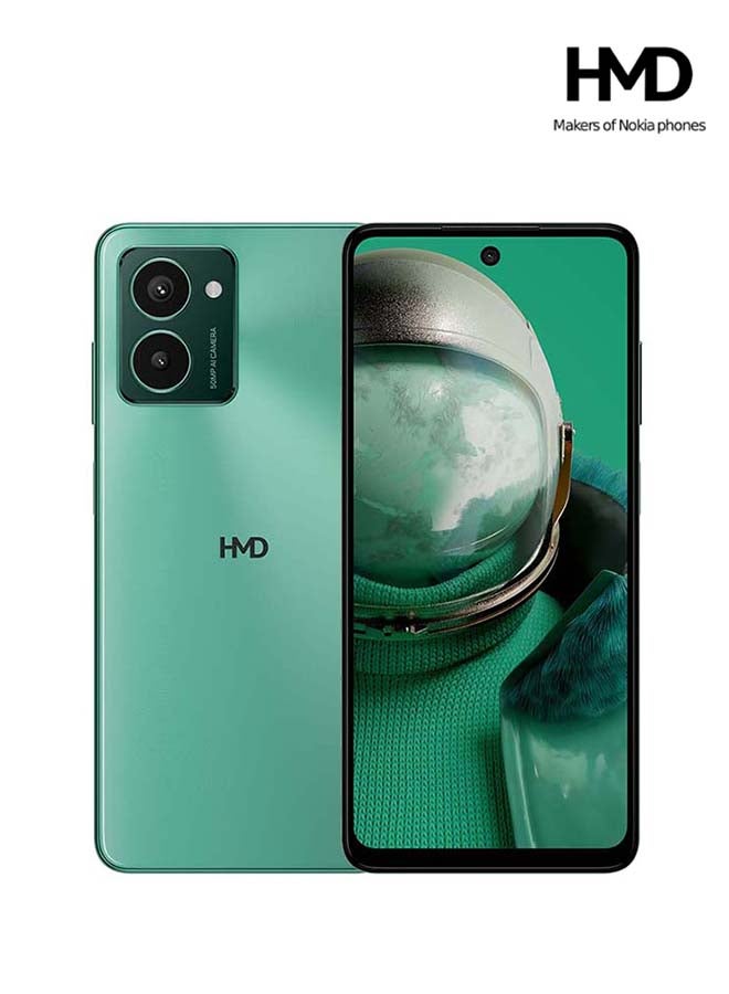 HMD Pulse Pro Dual Sim Glacier Green 8+8GB RAM 256GB With Earbuds - Middle East Version - Image 2