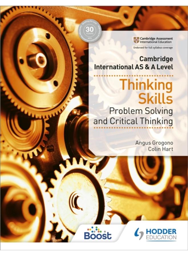 Cambridge International AS & A Level Thinking Skills 