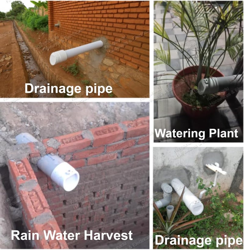 ISMWARE PVC SWR Pipe Non-Return Valve, Prevent from Rats, Pests and Other Reptiles, Anti-Pest, Anti-Rat & Reptile Blocker, Anti-Pest Drain Cover, 110mm/4-inch - Image 5