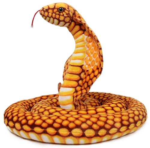 TigerHart Qamra The King Cobra  102 Inch Stuffed Animal Plush - Image 1