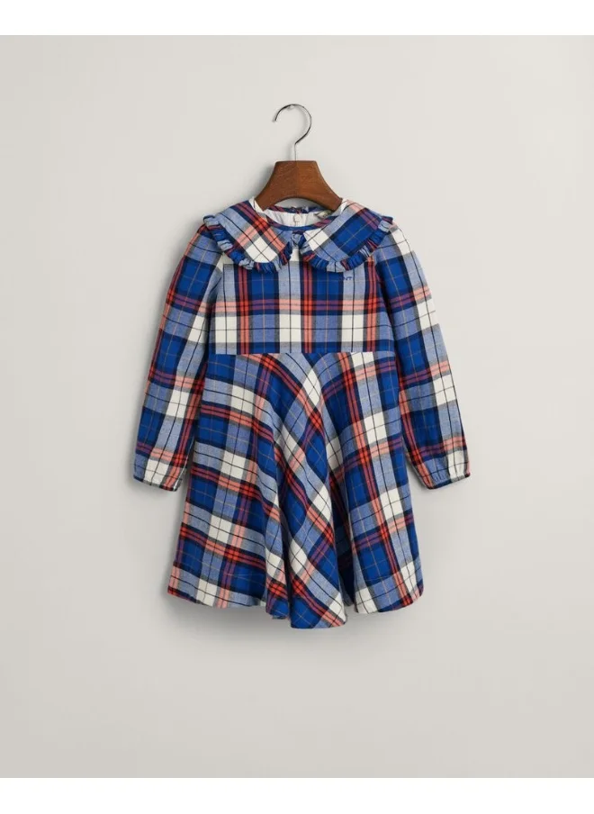 غانت Gant Girls Checked Flannel Dress