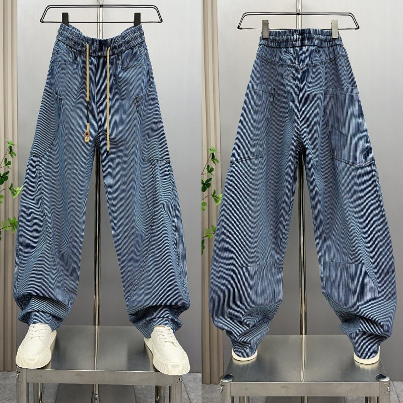 Unisex Casual Daily Denim Jeans - Image 2