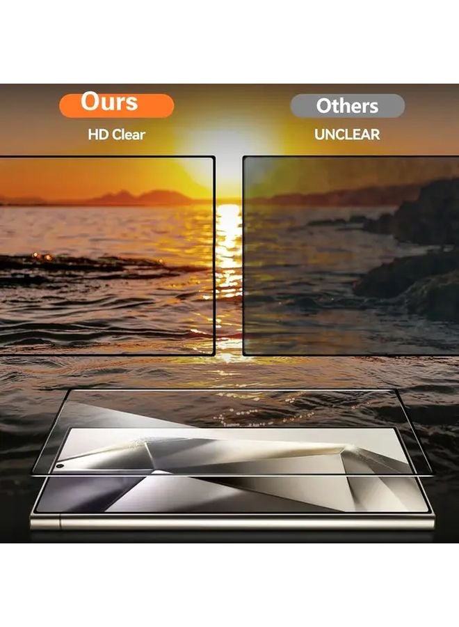 Galaxy S21 Plus 5G 2 Front 1 Lens Tempered Glass Screen Protector Anti Glare Fingerprint Unlock - Image 4