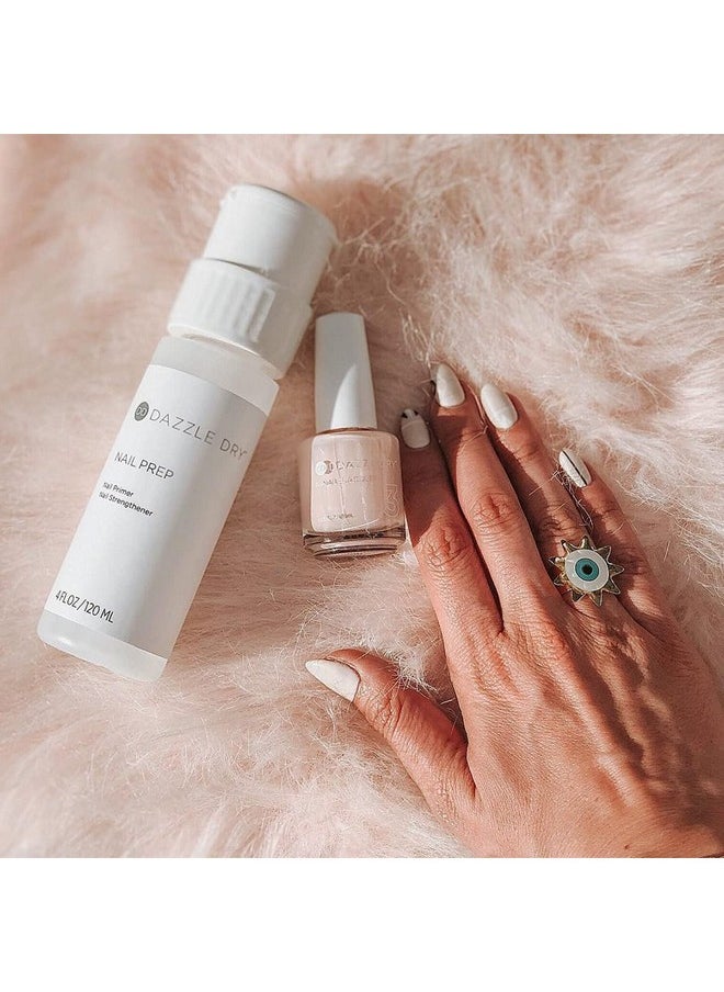 Dazzle Dry - Mini Kit 4 Step System Boss, A Light And True Neutral Nude. Full Coverage Cream. (5 Piece Kit / 5 Manicures) - Image 1