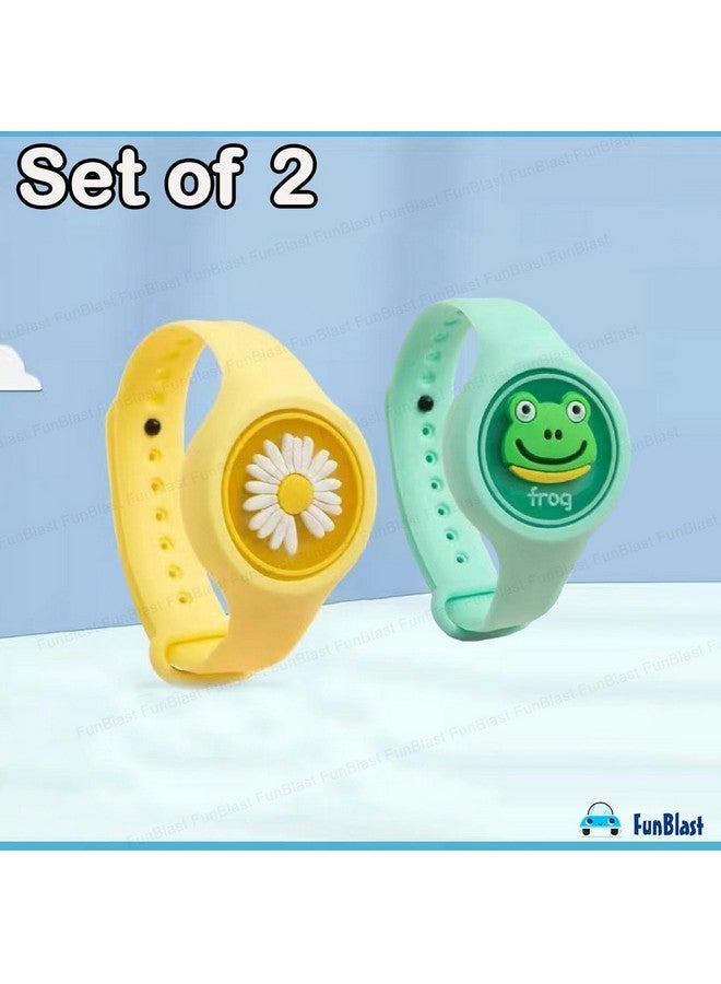 FunBlast Light Wrist Band for Kids - Set of 2 Pcs Kids Wrist Band for Boys and Girls, Band Cute Bracelet Wrist Band with LED Light Up, Return Gift for Kids - Random (Set of 2-Random) - Image 3