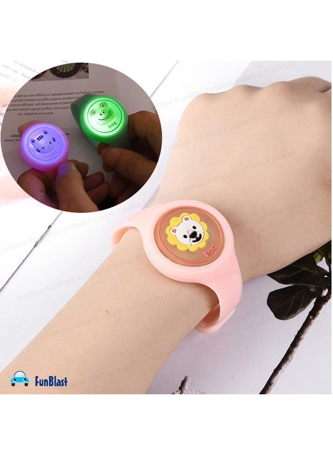 FunBlast Light Wrist Band for Kids - Set of 2 Pcs Kids Wrist Band for Boys and Girls, Band Cute Bracelet Wrist Band with LED Light Up, Return Gift for Kids - Random (Set of 2-Random) - Image 4