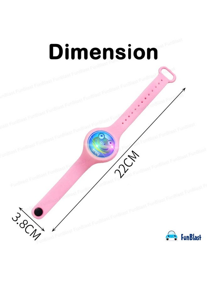 FunBlast Light Wrist Band for Kids - Set of 2 Pcs Kids Wrist Band for Boys and Girls, Band Cute Bracelet Wrist Band with LED Light Up, Return Gift for Kids - Random (Set of 2-Random) - Image 2