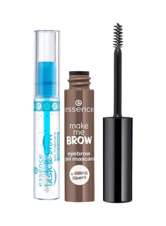 Essence Lash Brow Gel Mascara 9 ml, Make Me Brow Eyebrow Gel Mascara 05 Chocolaty Brows-3.8 ml Brown - Image 1