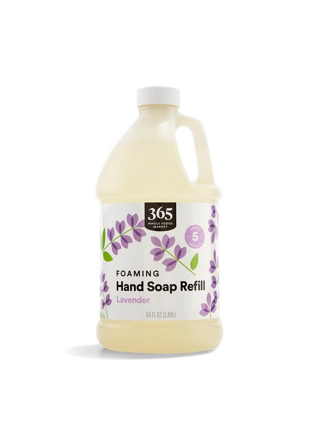 365 by Whole Foods Market 365 by Whole Foods Market, Lavender Foaming Hand Soap Refill, 64 Fl Oz  - Image 1