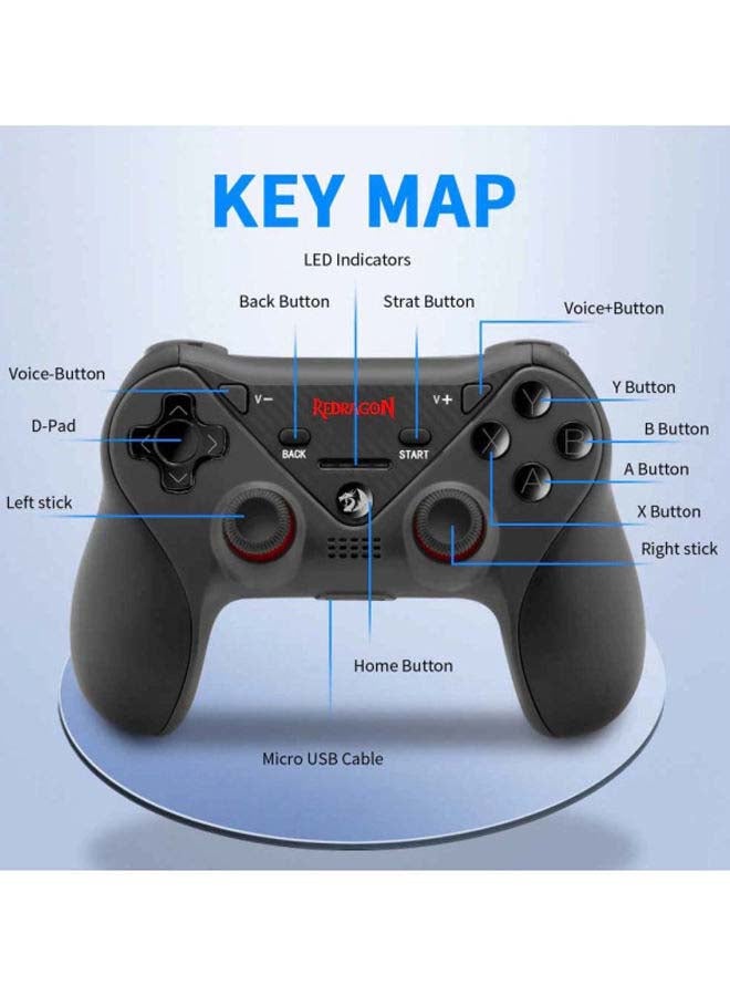 REDRAGON Jupiter Wireless Gaming Controller - Image 2