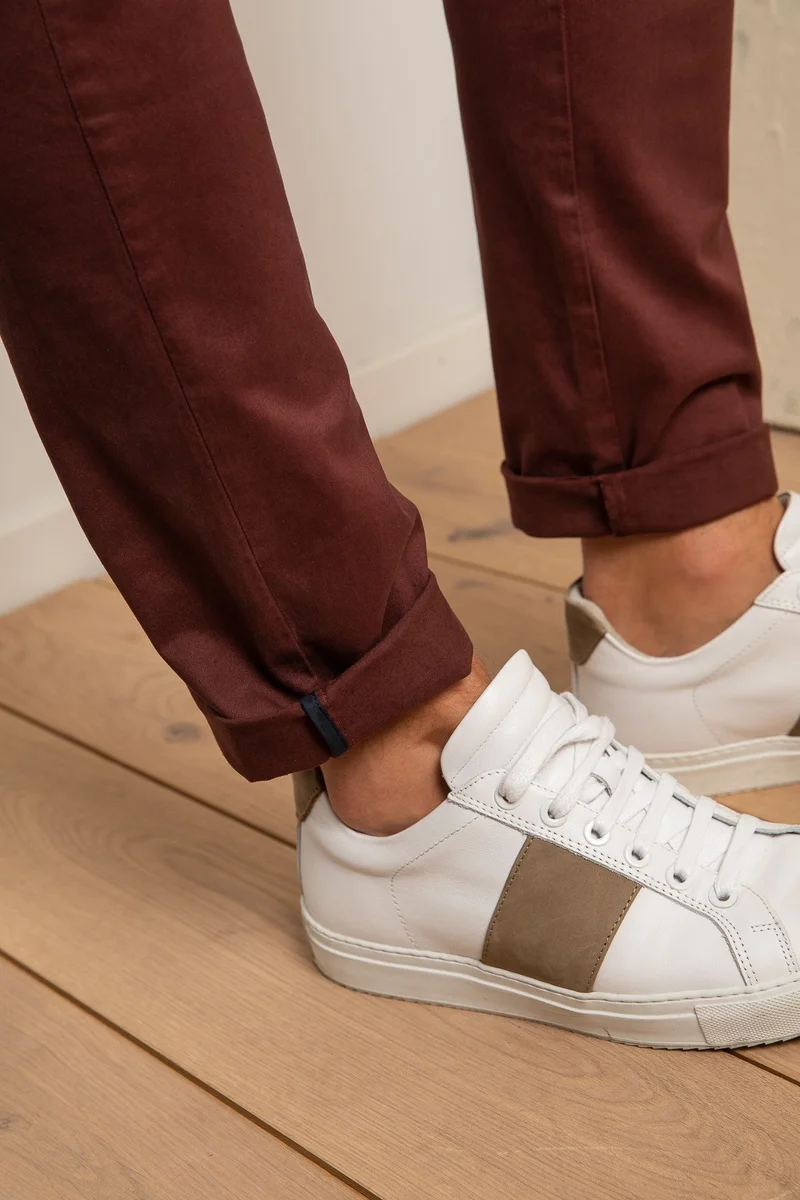 Jaqk Walter Burgundy Trousers