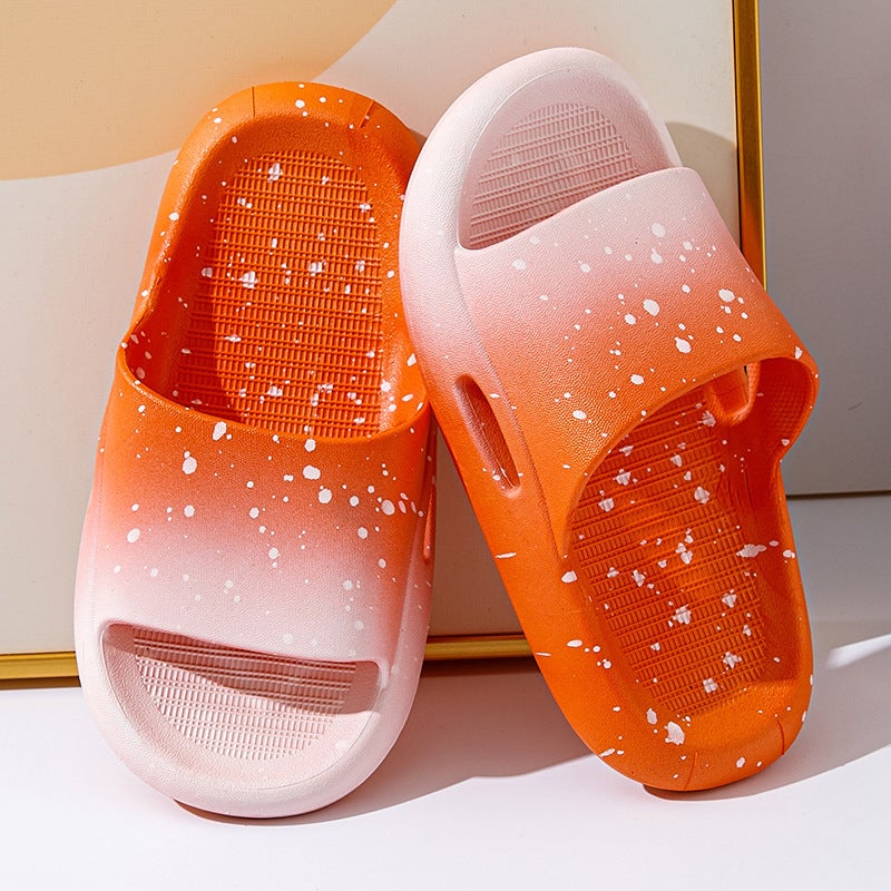 Summer Gradient Children'S Slippers New Boys' And Girls' Sandals Indoor And Outdoor Home Parent-Child Slippers - Image 5