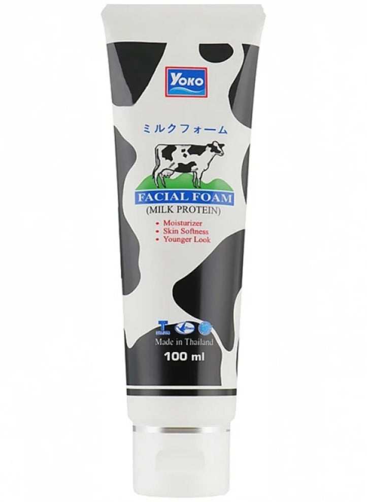 يوكو رغوة الحليب البروتينية للوجه 100 مل