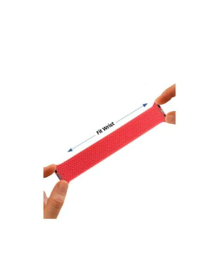 5esha - Braided Solo Loop Stretchable Replacement Strap For Apple Watch 42-44 mm - Image 1